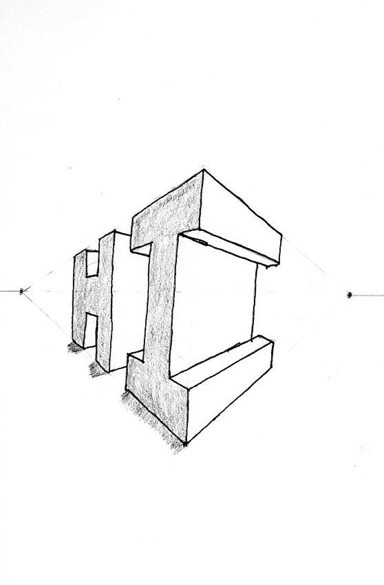 2 Point Perspective Lettering by ryogamrp on DeviantArt