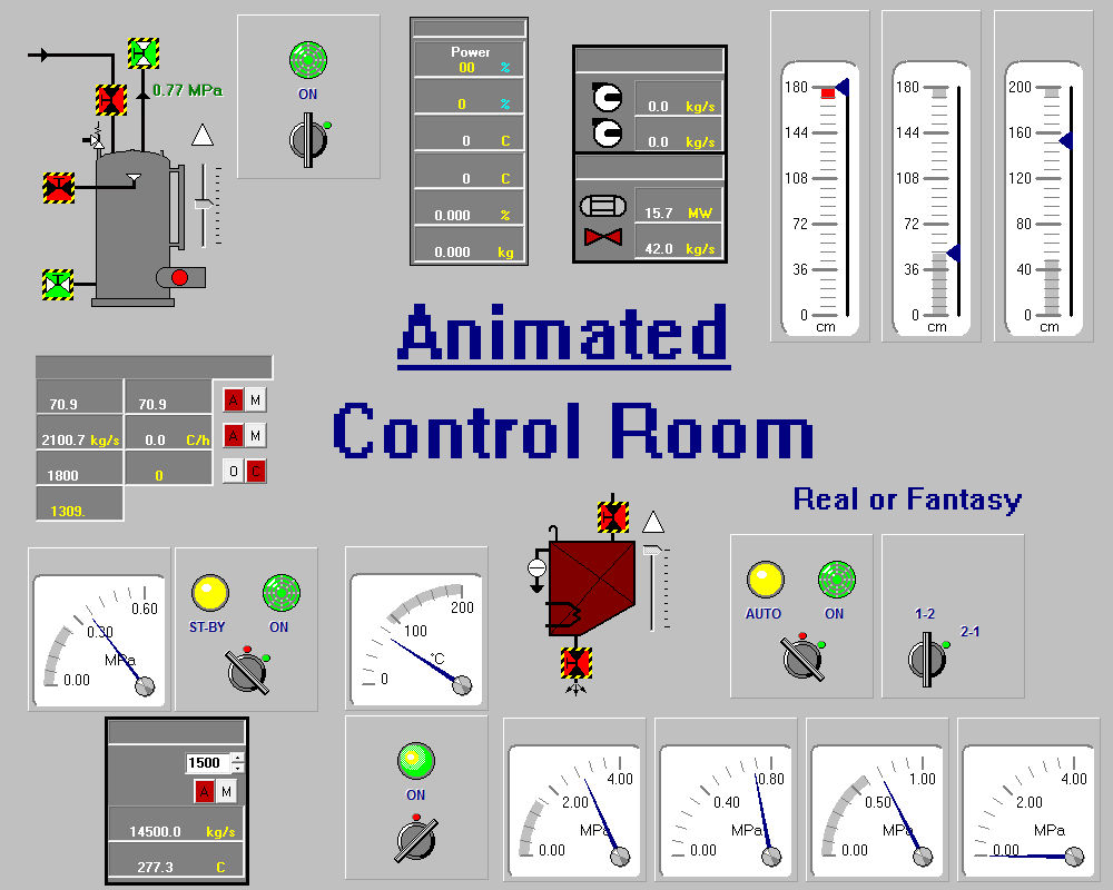Animated Control Room by SteampunkCogMaster on DeviantArt