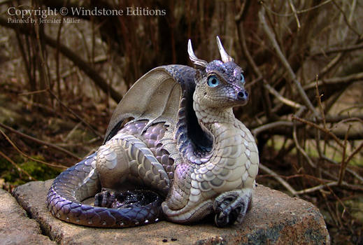 Labradorite Lap Dragon