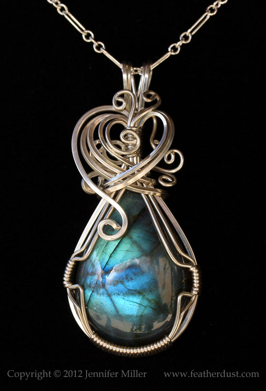 Blue Promise Labradorite Pendant