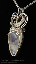 Secret Holder Moonstone Pendant