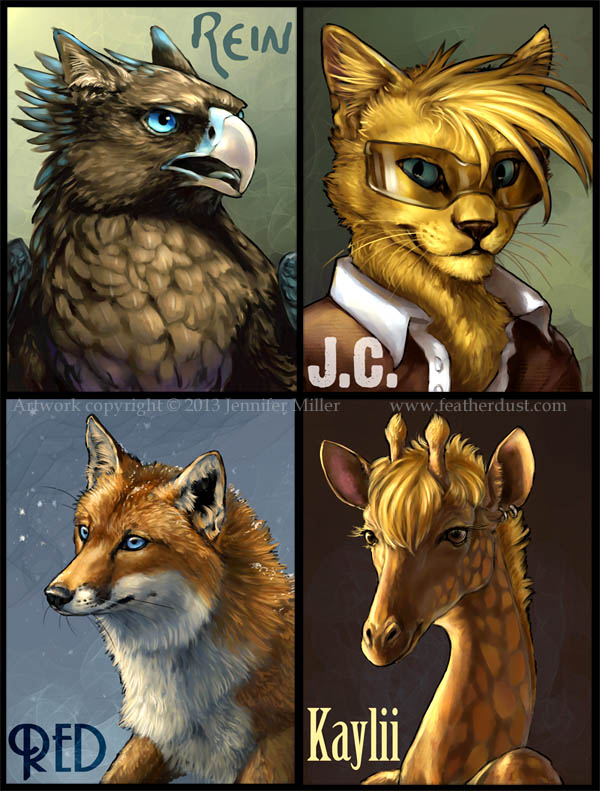 Painterly Digital Badges, batch II