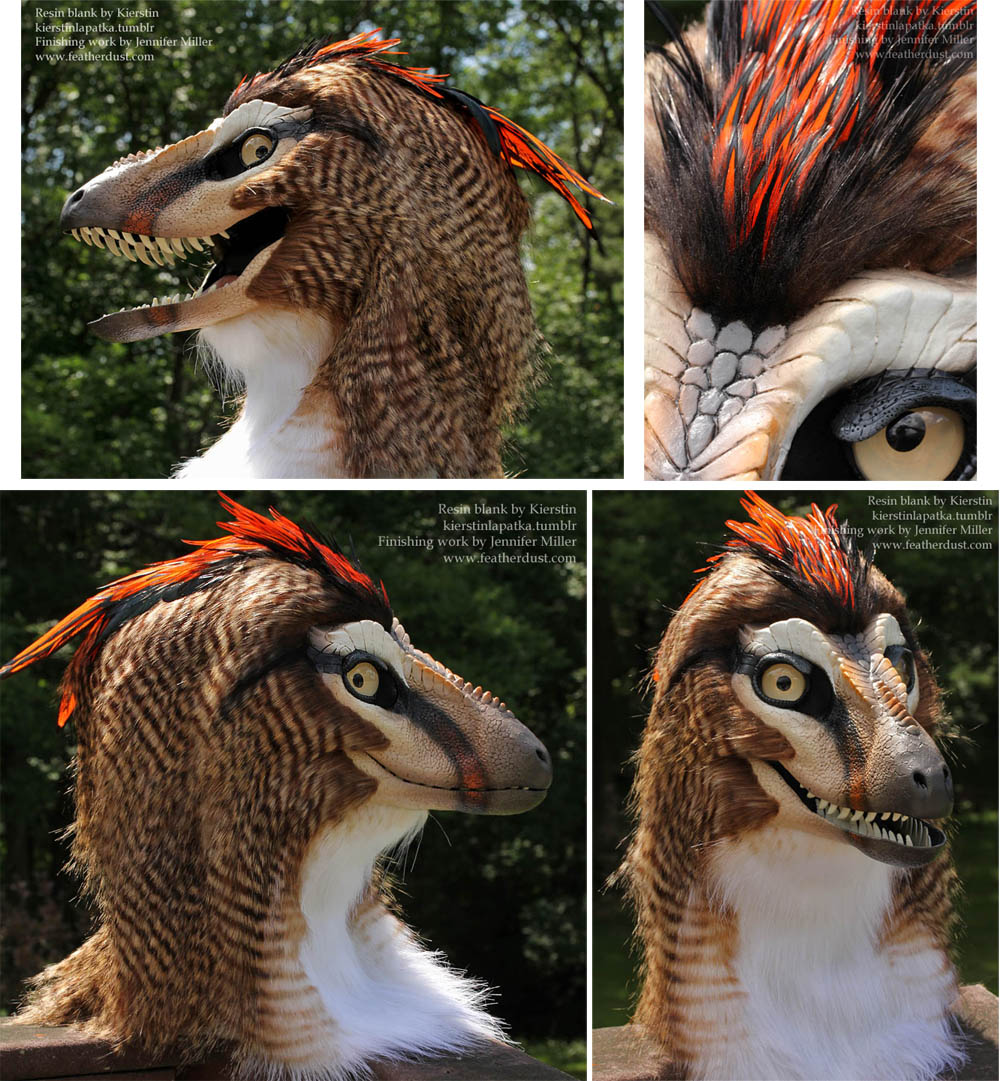 Kinglet, the 'raptor' Mask