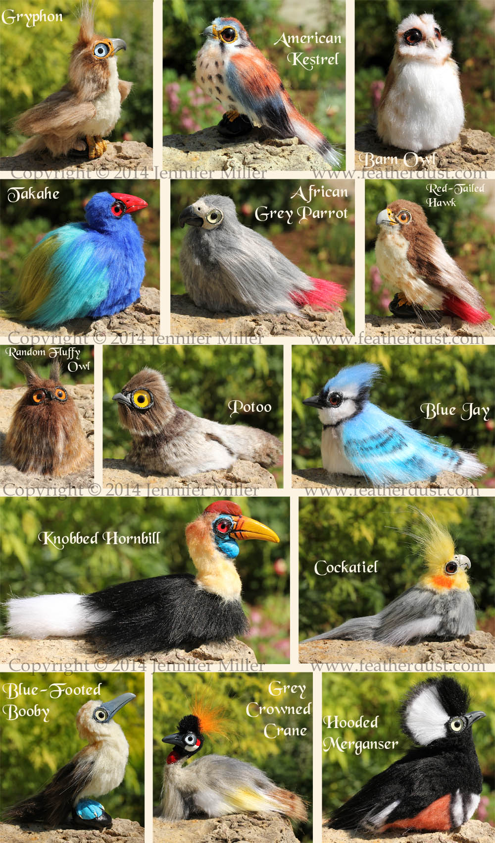 Bird Critters, June Batch