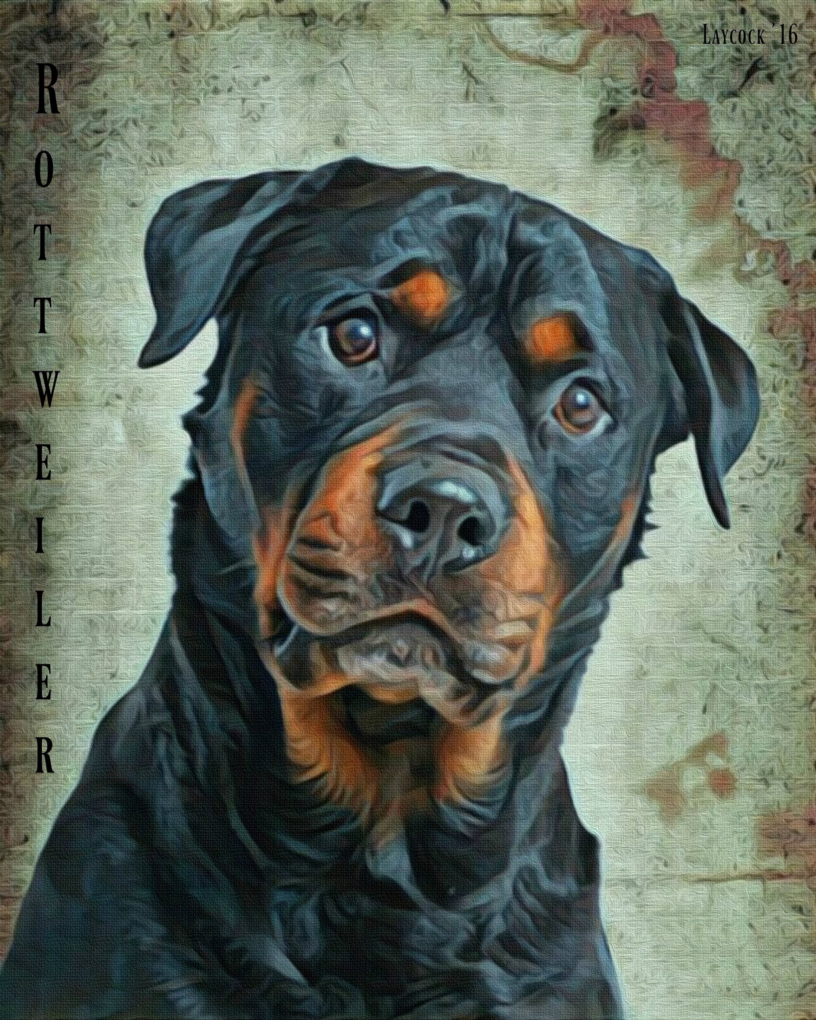 Dotwork Rottweiler Rottweiler by laycock-digital-art on DeviantArt