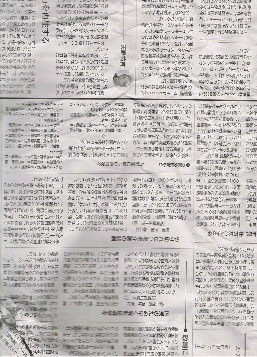 Japanese Newspaper