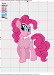 Pinkie Pie Cross Stitch Pattern by AgentLiri