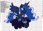 Luna S2 Cross Stich Pattern by AgentLiri