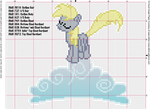 Derpy Cross Stitch Pattern by AgentLiri