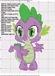 Spike Cross Stitch Pattern by AgentLiri