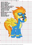 Spit Fire Cross Stitch by AgentLiri