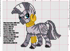 Zecora Cross Stitch Pattern