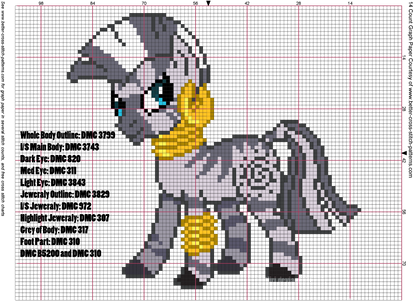 Zecora Cross Stitch Pattern