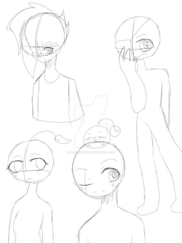 Stickman Sketches by PastelArtz12 on DeviantArt