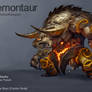 Demontaur- Battle Chasers creature contest