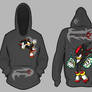 Shadow the hedgehog hoodie