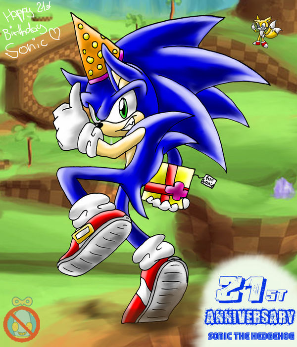 Sonic the hedgehog 21st anniversary