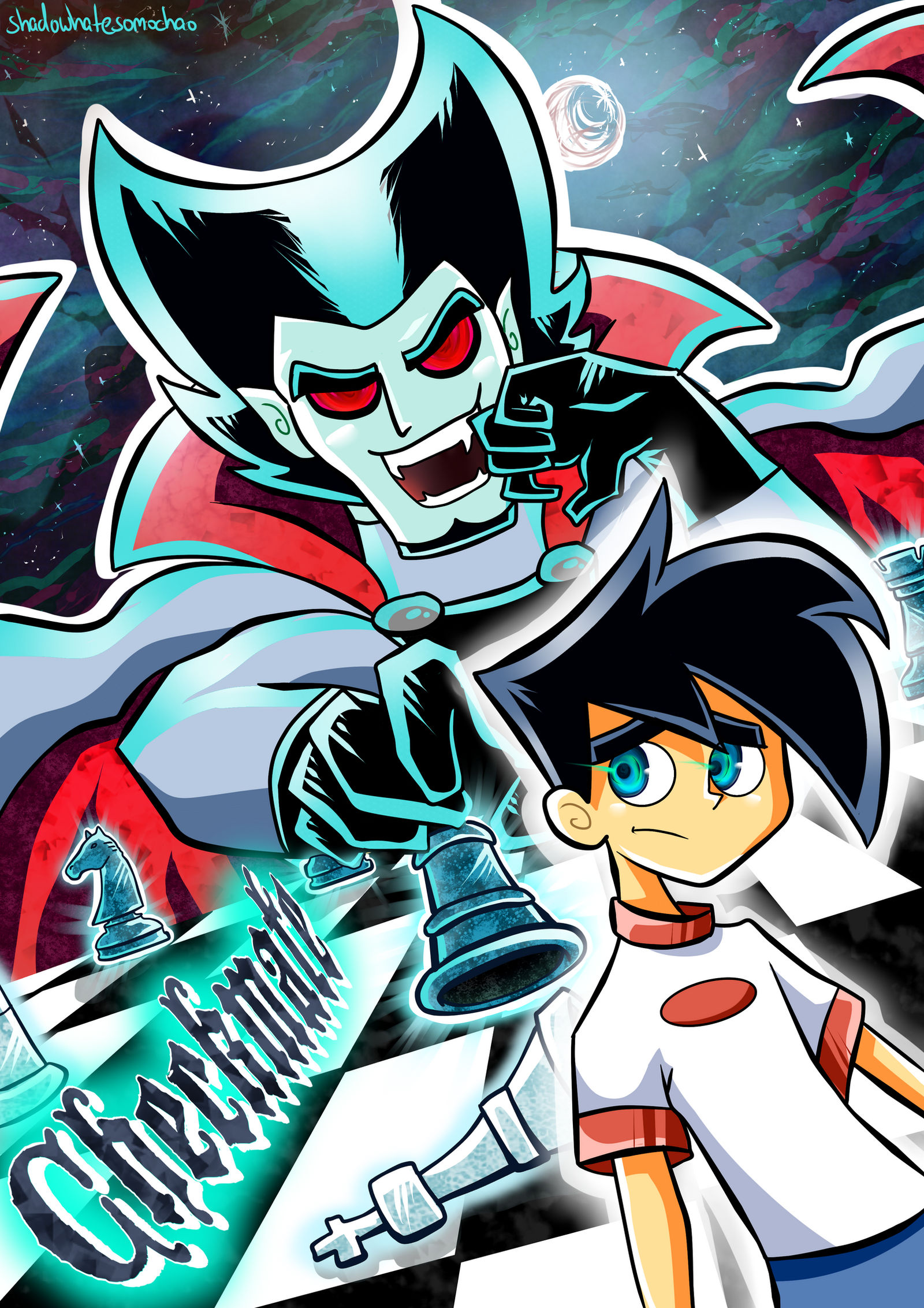 DP: Checkmate Cover by shadowhatesomochao on DeviantArt