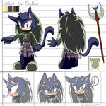 CM: Dahak The Panther reference sheet by shadowhatesomochao