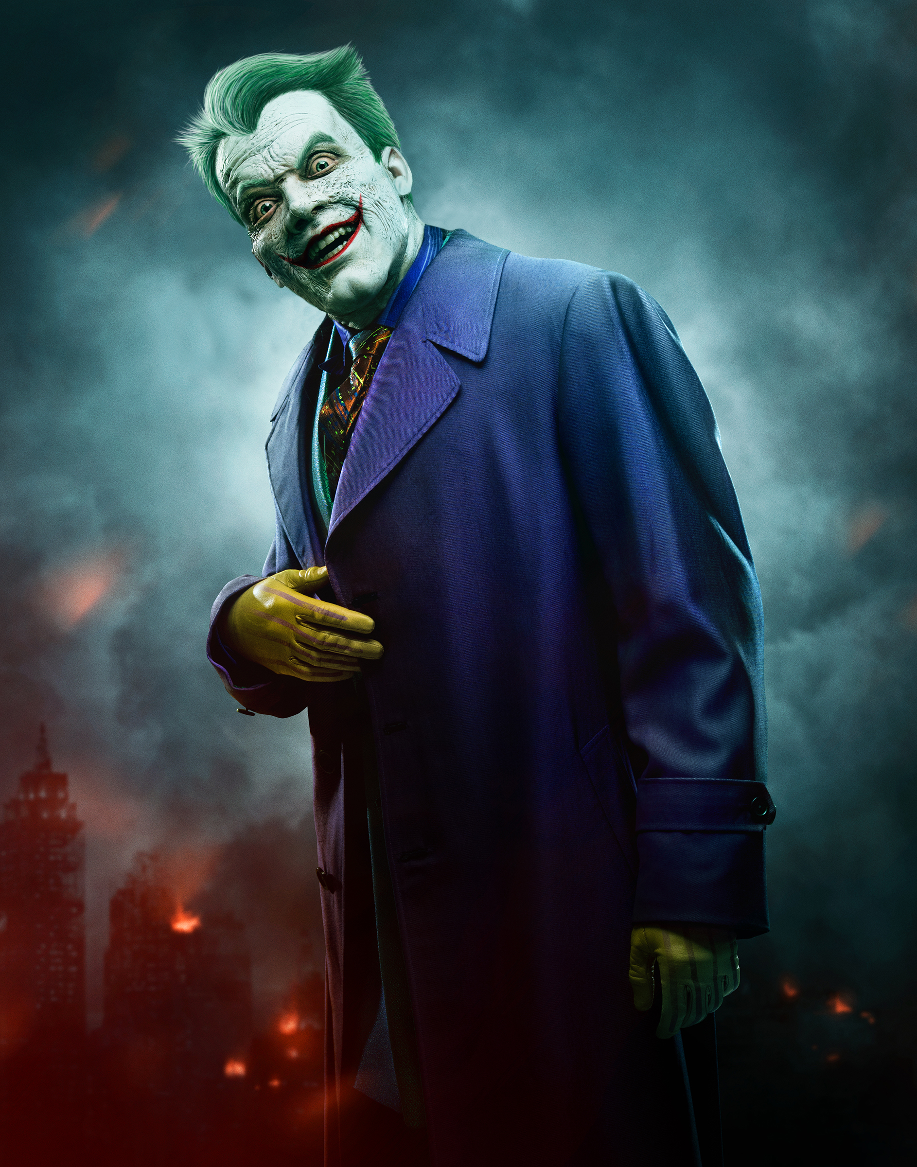 Gotham Joker Final Look (Animated Series Style) by JSComicArt on DeviantArt