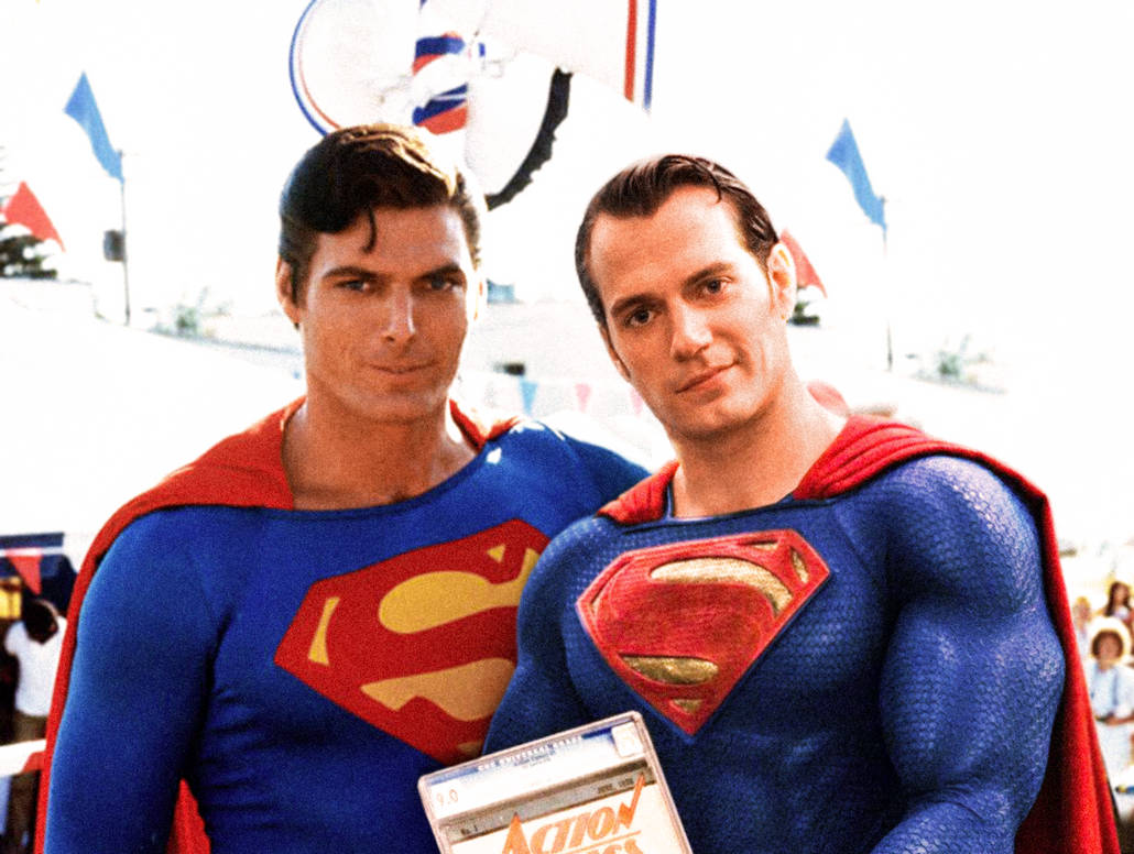 See Henry Cavill in Christopher Reeve's Iconic Superman Suit