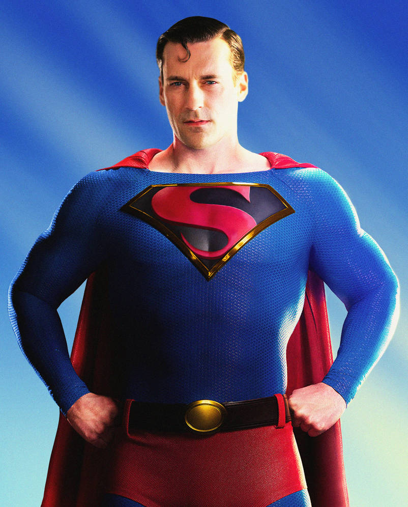 kabel uregelmæssig hyppigt Jon Hamm as Max Fleischer's Superman by JSComicArt on DeviantArt