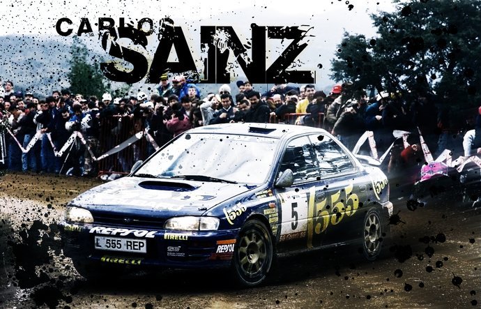 Sainz Subaru 555.