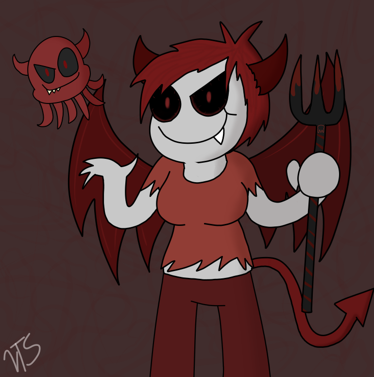 Devil Computer Oc Demon OC by vendettathenerd73 on DeviantArt