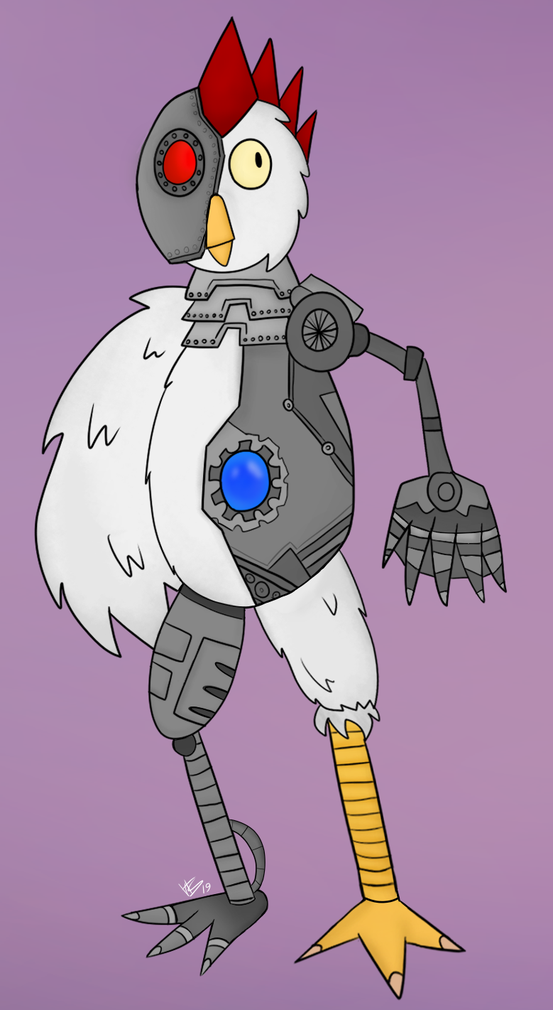 Chicken Rbot Robot Chicken by vendettathenerd73 on DeviantArt
