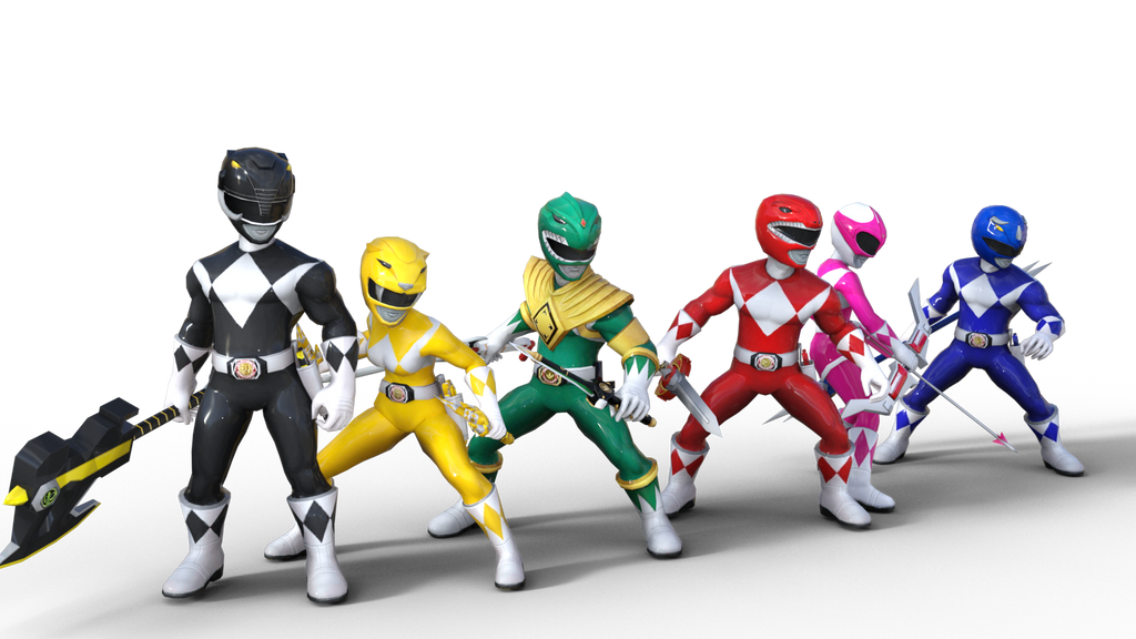 Power Rangers All Stars by TNAG on DeviantArt