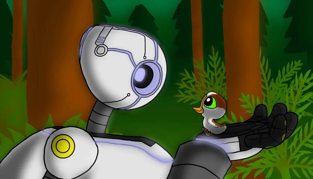 Roz The Wild Robot by NickPyron on DeviantArt