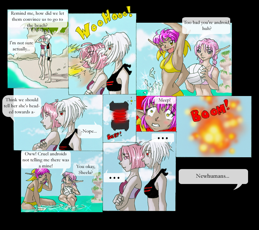 PSO comic: Seaside