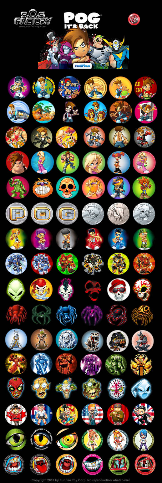 Pog Types All my POGs by SOSFactory on DeviantArt
