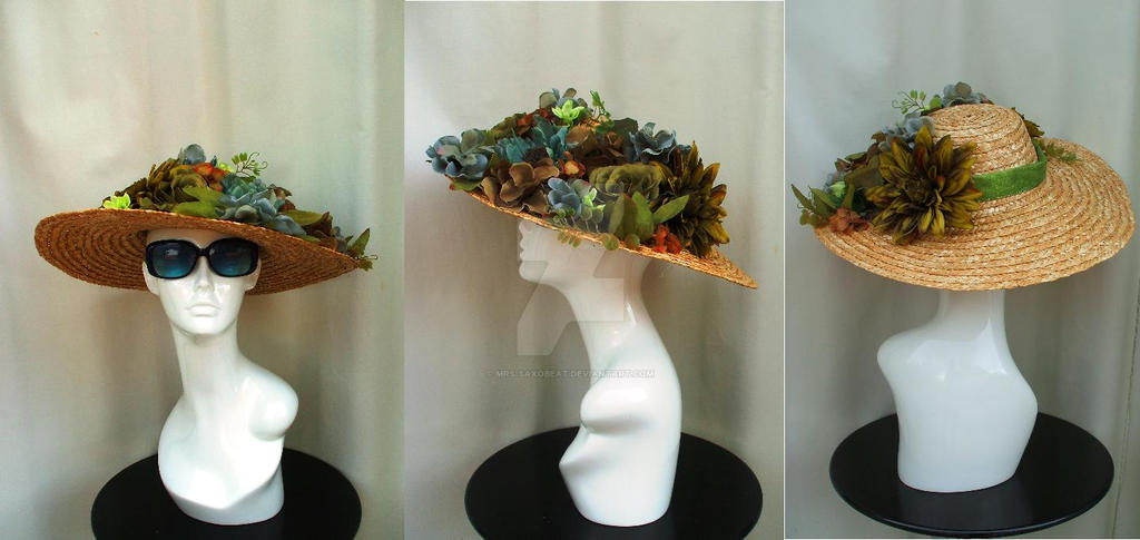 Wide-Brim Sunhat by Mrs-SaxoBeat Wide-Brim Sunhat by Mrs-SaxoBeat