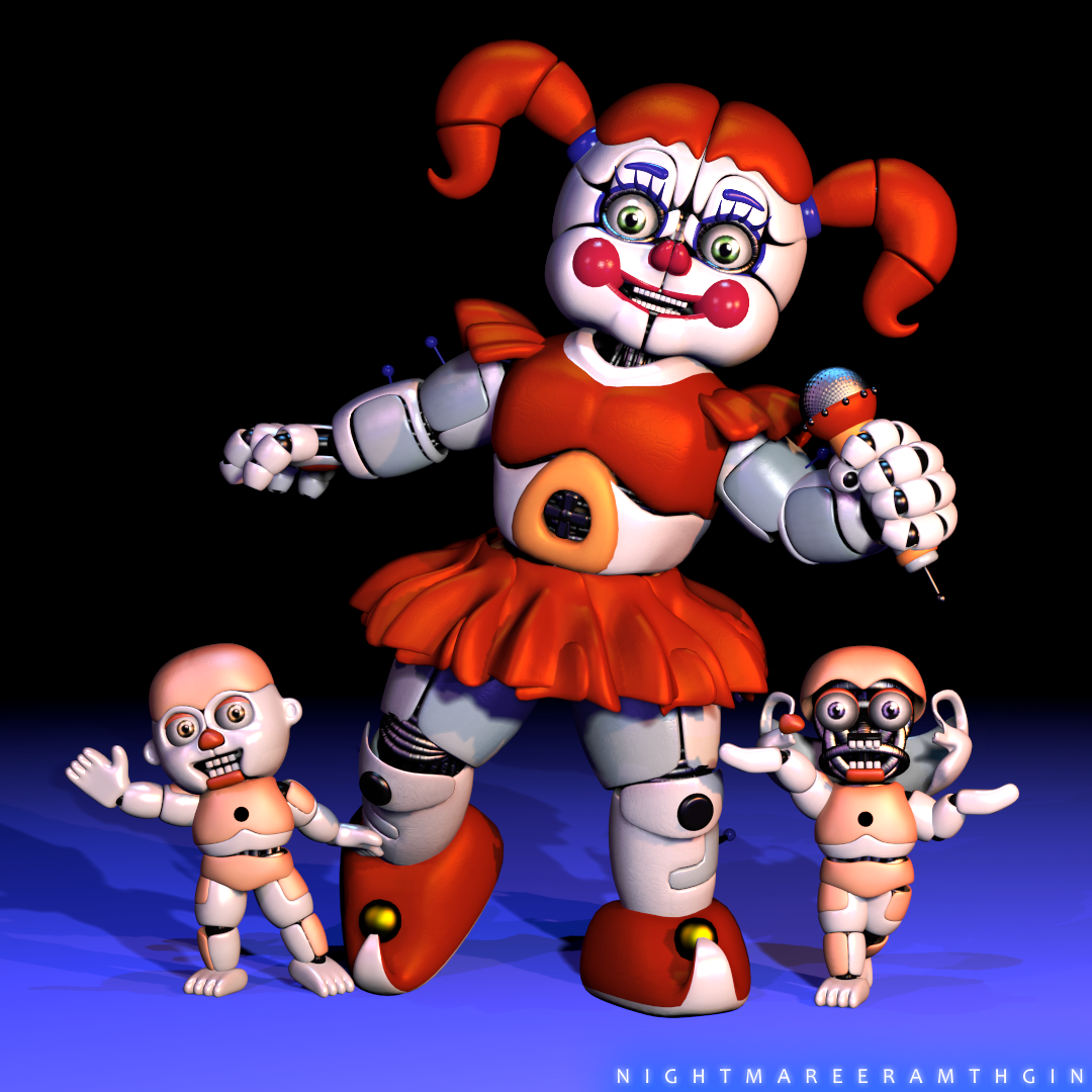 A group of *state-of-the-art* animatronics by NightmareEramthgin