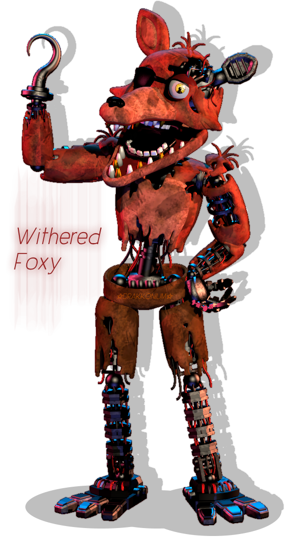 Withered Foxy by Coolioart - Download Free 3D model by GeJato (@GeJato)  [f82deed]