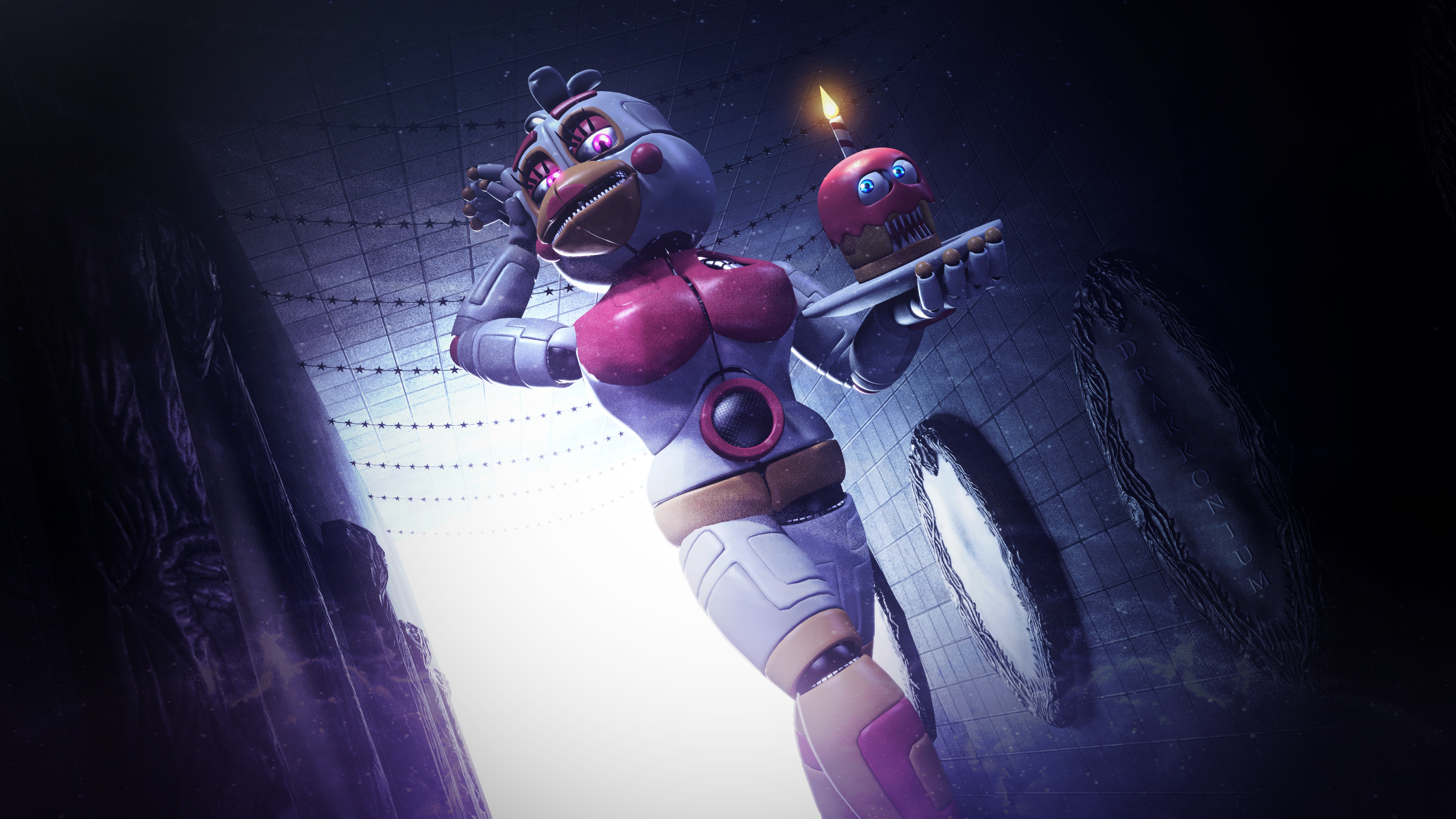 fnaf sister location, funtime chica by xiwkyeh on DeviantArt