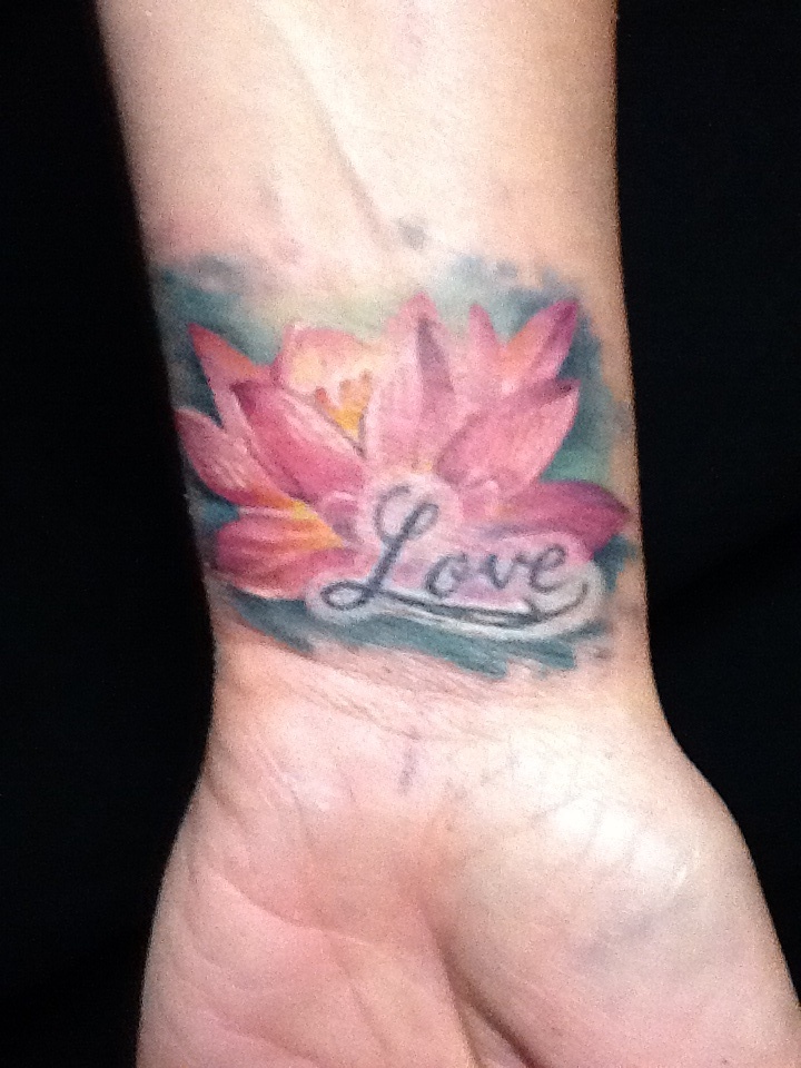 Lotus water Lilly love flower tattoo by Zeek911 on DeviantArt