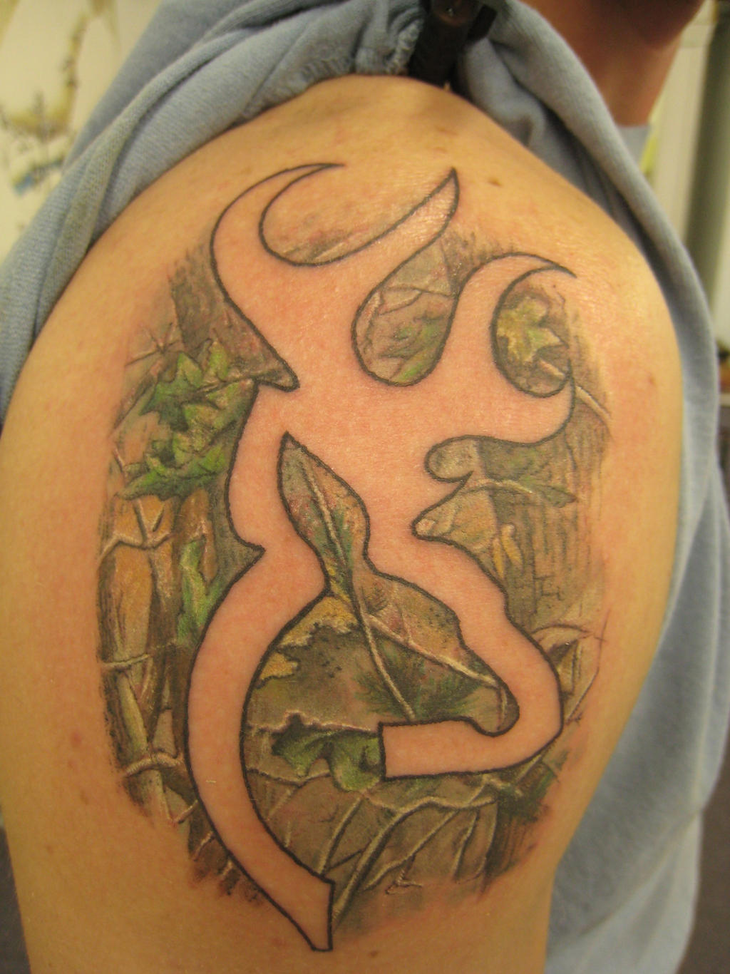 Real tree camo tattoo browning deer by Nate rogers by Zeek on Real tree camo tattoo browning deer by Nate rogers by Zeek on