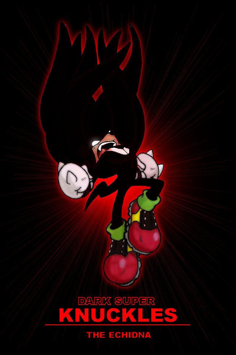 Dark Super Sonic in Sonic 3 & Knuckles