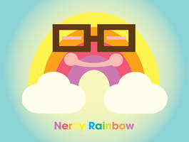 Nerdy Rainbow drawing