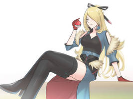 Sygna Suit Aura Cynthia - Pokemon Masters EX