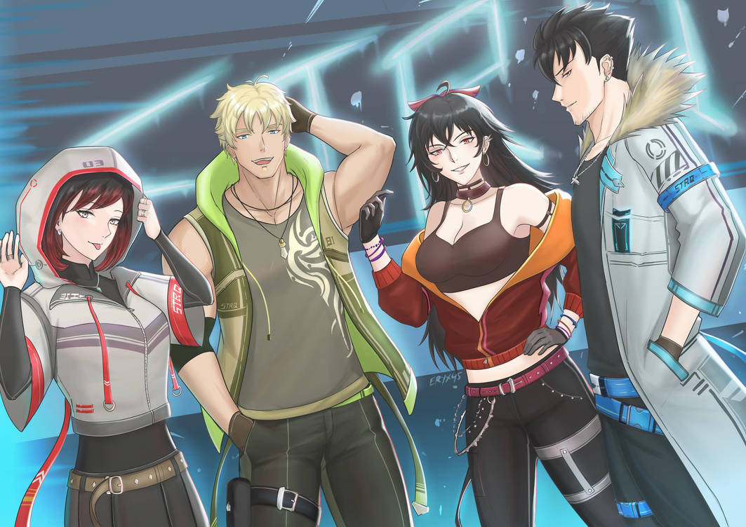 Team STRQ - RWBY by Eryx45 on DeviantArt