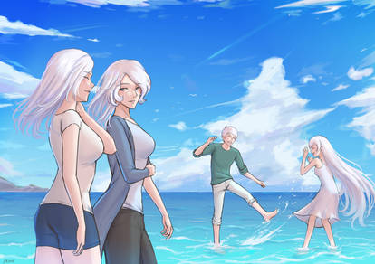 A Walk on the Beach - RWBY