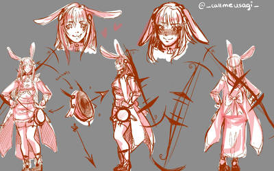 Usagi ( Character design view )