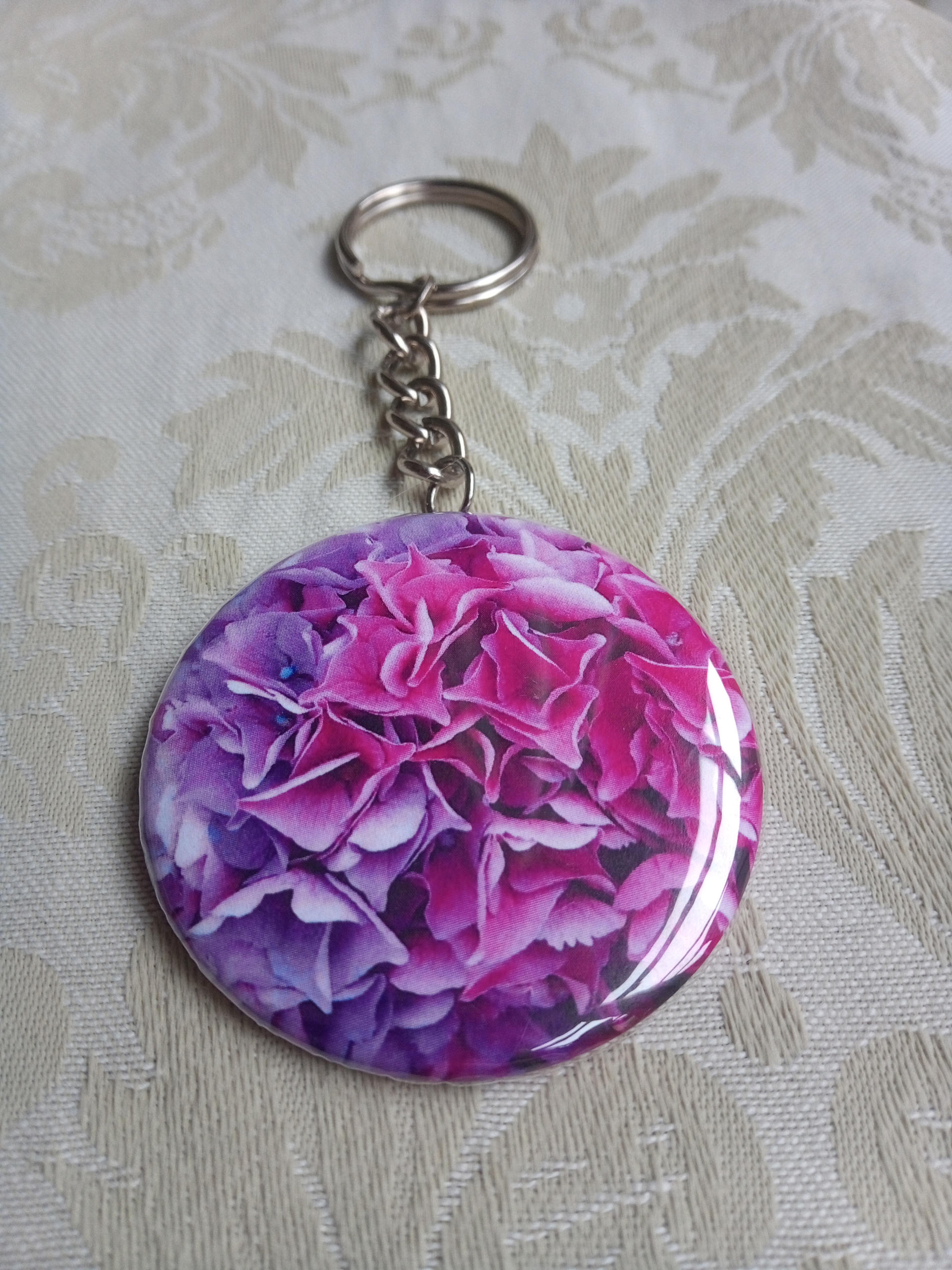 Pattern Purple Key Ring Purple Hydrangea Keyring by MagentaRoseOrchid on DeviantArt