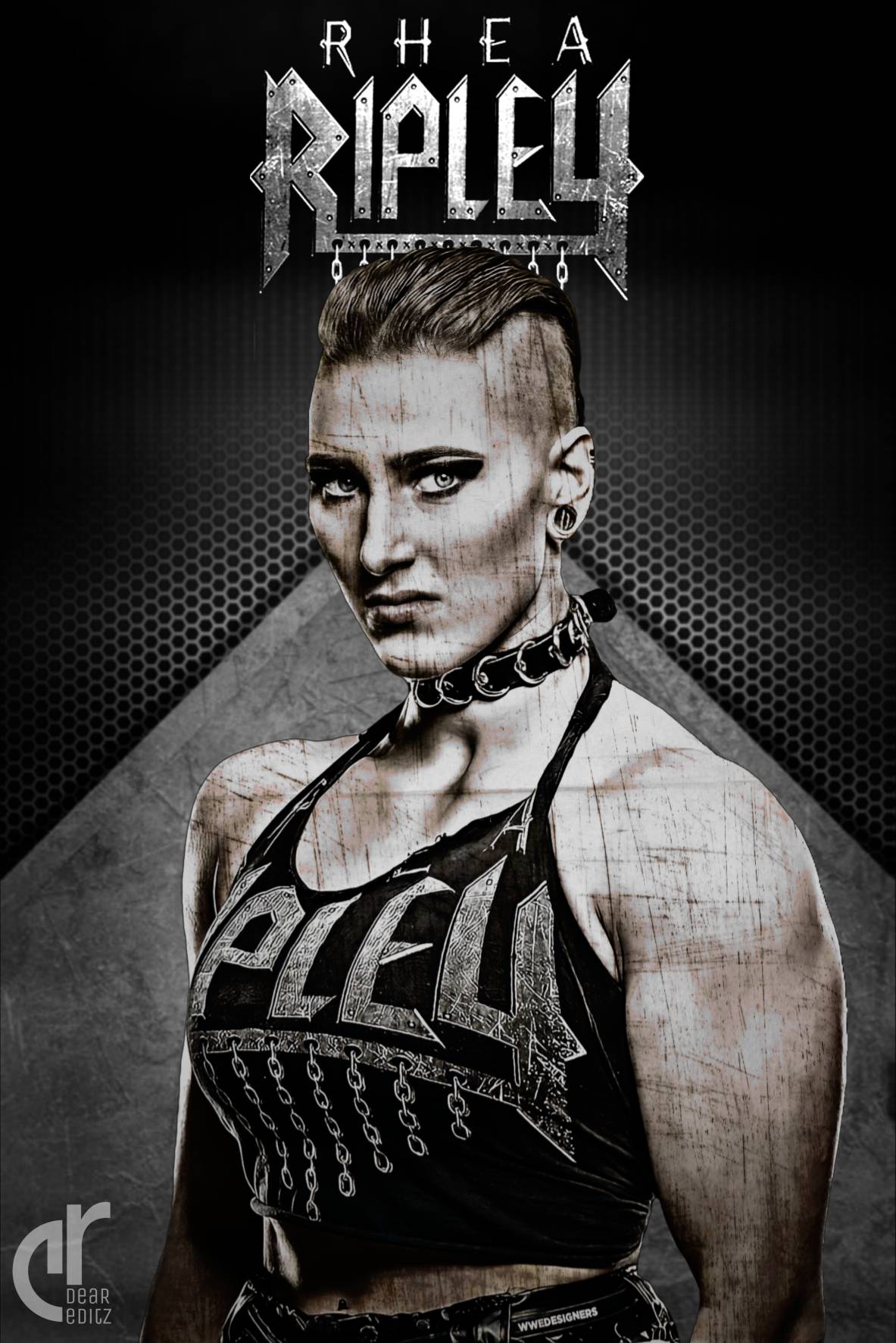 Rhea Ripley by rinoob on DeviantArt