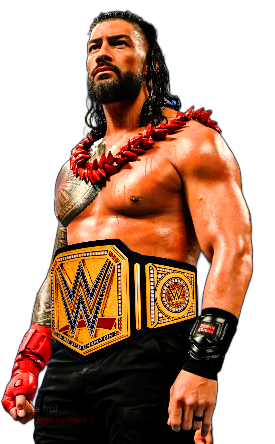 WWE UNDISPUTED CHAMPION ROMAN REIGNS Render 2023 by rinoob on DeviantArt