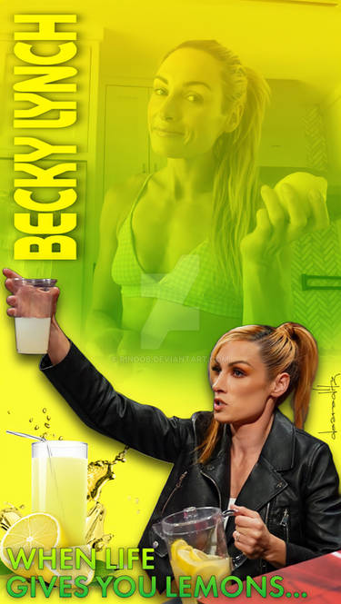 When Life Gives You Lemons, Becky Lynch Gets Lemon-Themed Merchandise