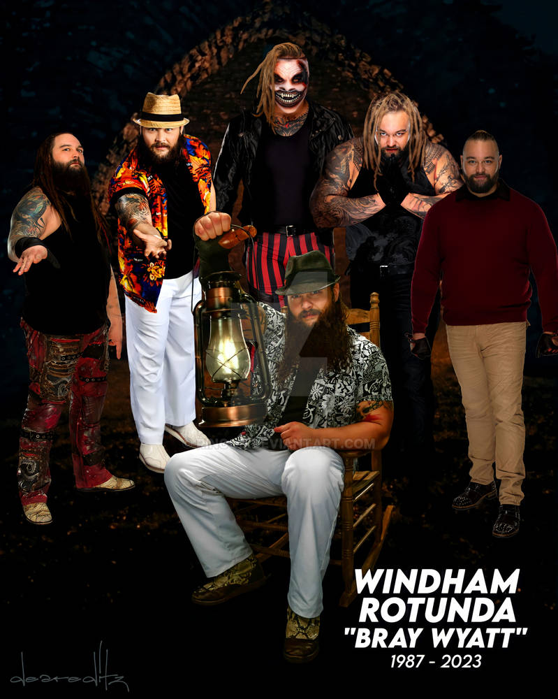 Wwe Windham Rip RIP BRAY WYATT WINDHAM ROTUNDA 1987-2023 by rinoob on DeviantArt